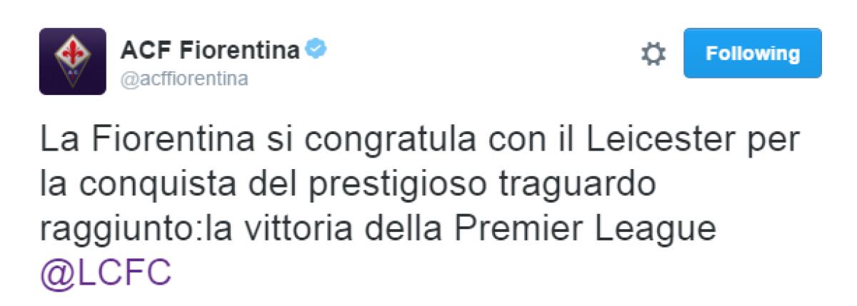 Fiorentina zimbello per il tweet sul Benevento. Ma le cause del ritardo sono due... - 