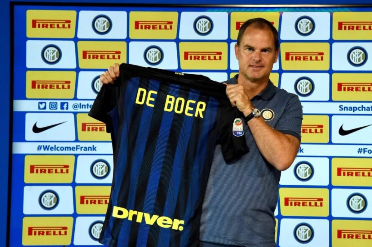 De Boer: "Champions unico obiettivo possibile ma è dura perché ci sono squadre come la Fiorentina" - 