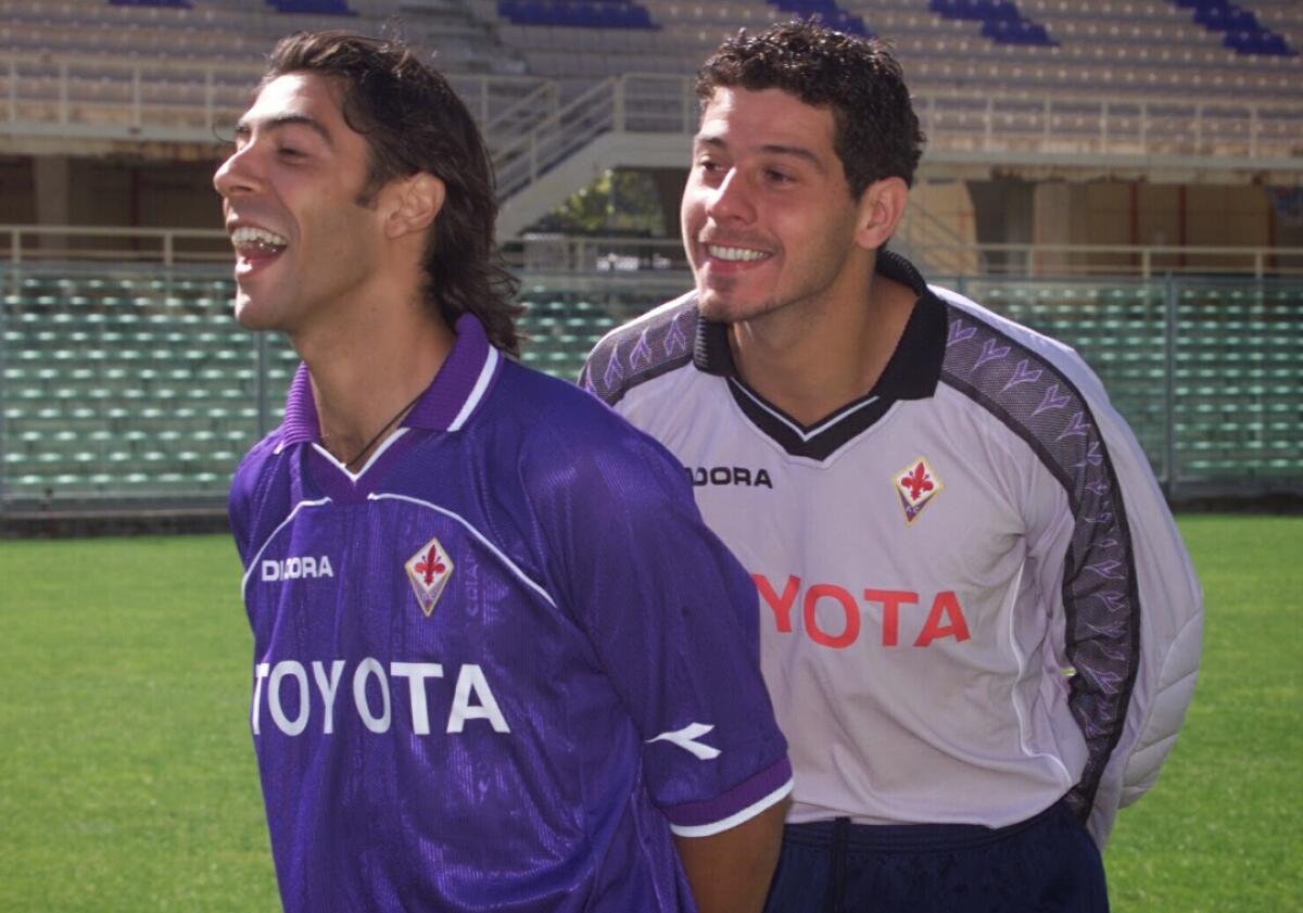 Festa viola, Rui Costa e Batistuta presenti nelle prossime gare casalinghe. Baggio invece... - 