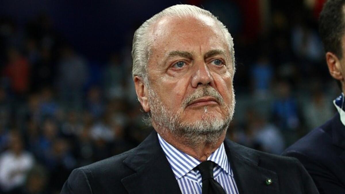 De Laurentiis: "Dal San Paolo non si vede nulla, meglio vedere la partita al televisore. Pochi abbonati? Meglio cosi" - 