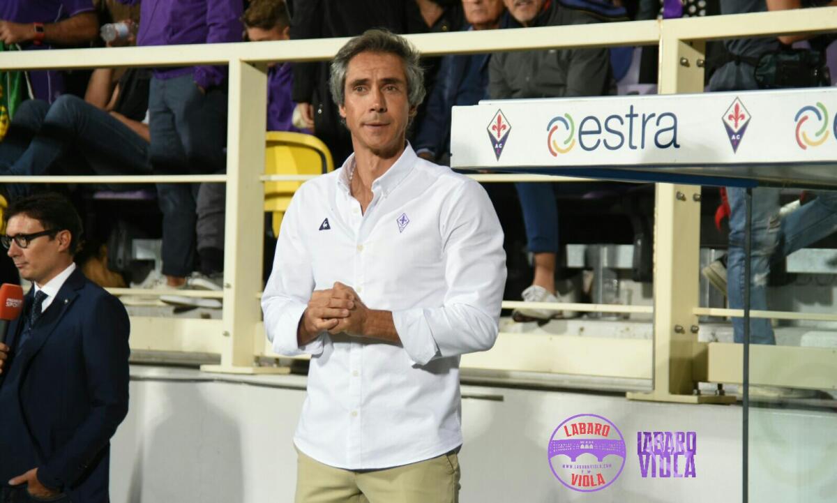 Sousa: "Regalati 30 minuti all'Udinese, non deve più succedere. Bernardeschi sta migliorando" - Firenze, stadio Artemio Franchi, 18.09.2016, Fiorentina-Roma, Foto Fiorenzo Sernacchioli. Copyright Labaroviola.com
