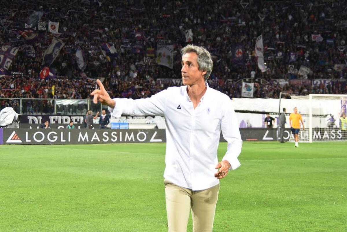 Sousa: "I fiorentini mi hanno dato tanto e io cerco di dare tutto me stesso per mostrare il mio affetto" - Firenze, stadio Artemio Franchi, 18.09.2016, Fiorentina-Roma, Foto Fiorenzo Sernacchioli. Copyright Labaroviola.com