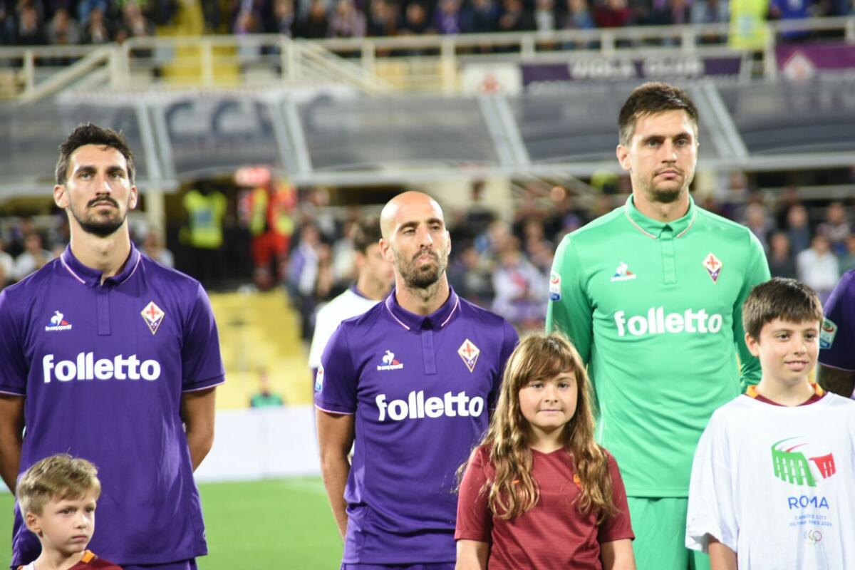 Borja: "Dominato, ma conta vincere. Voglio finire la carriera qui" - Firenze, stadio Artemio Franchi, 18.09.2016, Fiorentina-Roma, Foto Fiorenzo Sernacchioli. Copyright Labaroviola.com