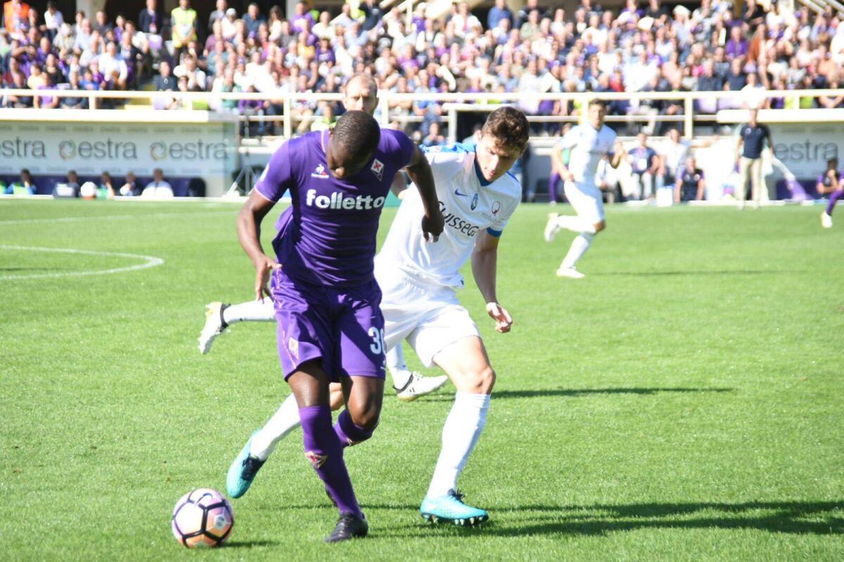 Babacar: "Serve andare più forte per fare goal, dobbiamo dare di più" - Firenze, stadio Artemio Franchi, 16.10.2016, Foto Fiorenzo Sernacchioli, Copyright Labaroviola.com