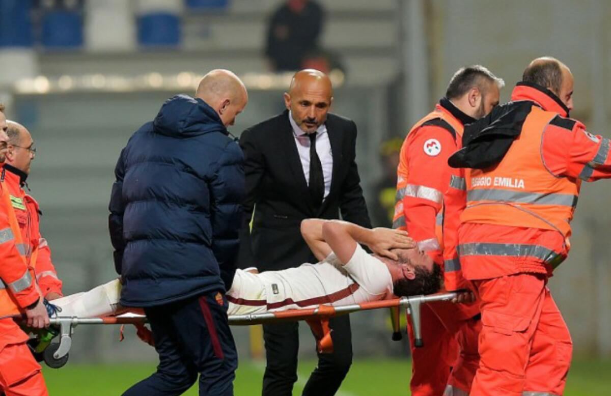 Roma choc, rottura legamento crociato per Alessandro Florenzi - 