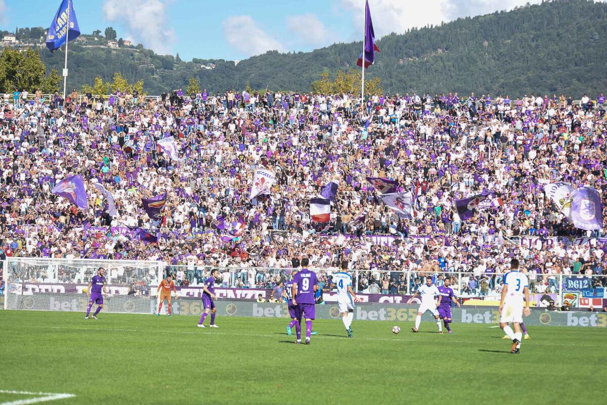 Viola: tutte le promozioni per i tifosi con Slovan e Samp - Stadio Artemio Franchi, 16.10.2016, Fiorentina-Atalanta, Foto Firoenzo Sernacchioli, copyright Labaroviola.com