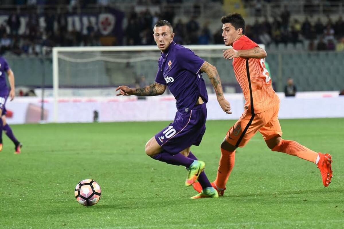 Bernardeschi: "Infastidito da chi dice che non sono umile. Ho avuto un colloquio privato con Sousa..." - Firenze, stadio Artemio Franchi, 18.09.2016, Fiorentina-Roma, Foto Fiorenzo Sernacchioli. Copyright Labaroviola.com