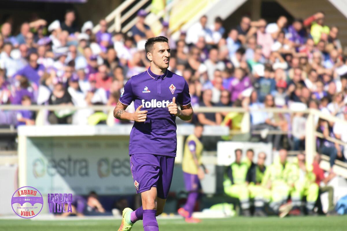 Vecino: "Siamo più lenti quest'anno, voglio restare a lungo a Firenze. Lo spogliatoio è unito" - Firenze, stadio Artemio Franchi, 16.10.2016, Fiorentina-Atalanta, Foto Fiorenzo Sernacchioli. Copyright Labaroviola.com