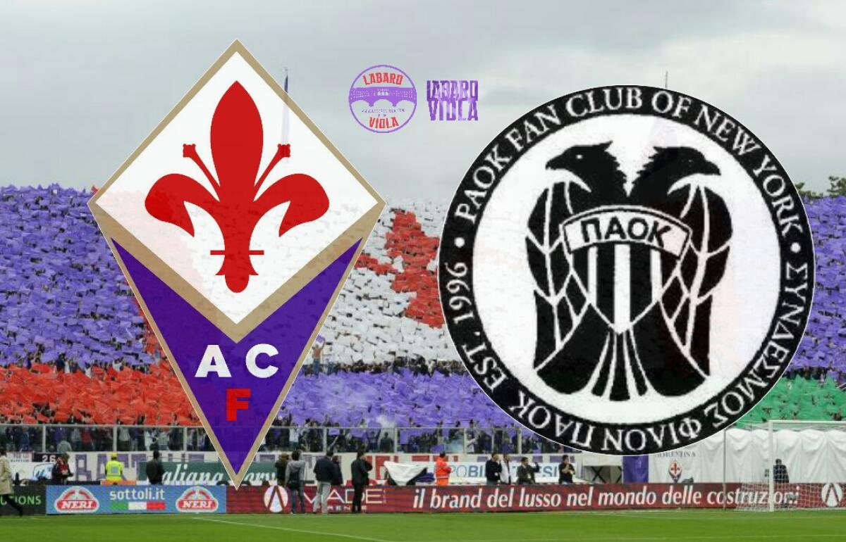 SEGUI IL LIVE DI LABAROVIOLA PER FIORENTINA-PAOK SALONICCO - 