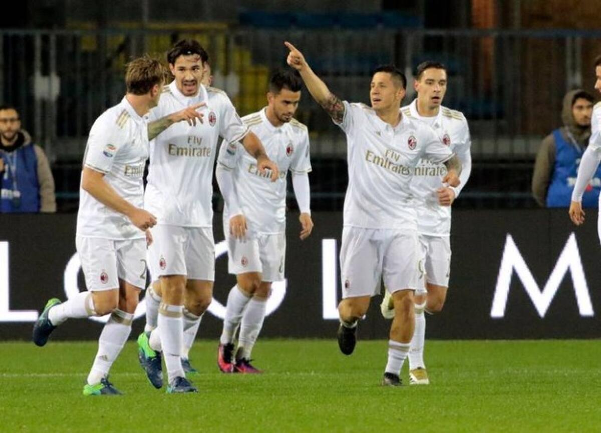 L'Empoli ne prende quattro anche dal Milan, doppietta di Lapadula - 