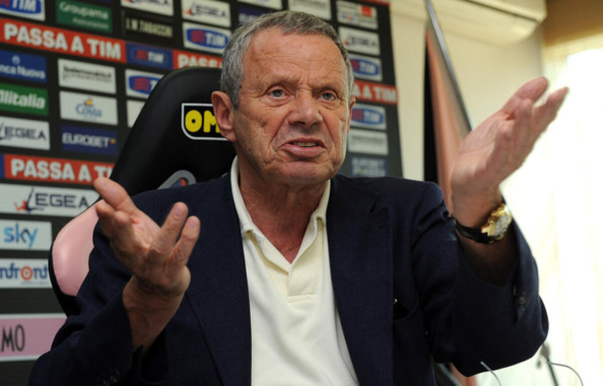 Zamparini: "De Zerbi e la squadra penosi. Ha fatto di tutto per farsi cacciare, sono deluso" - 