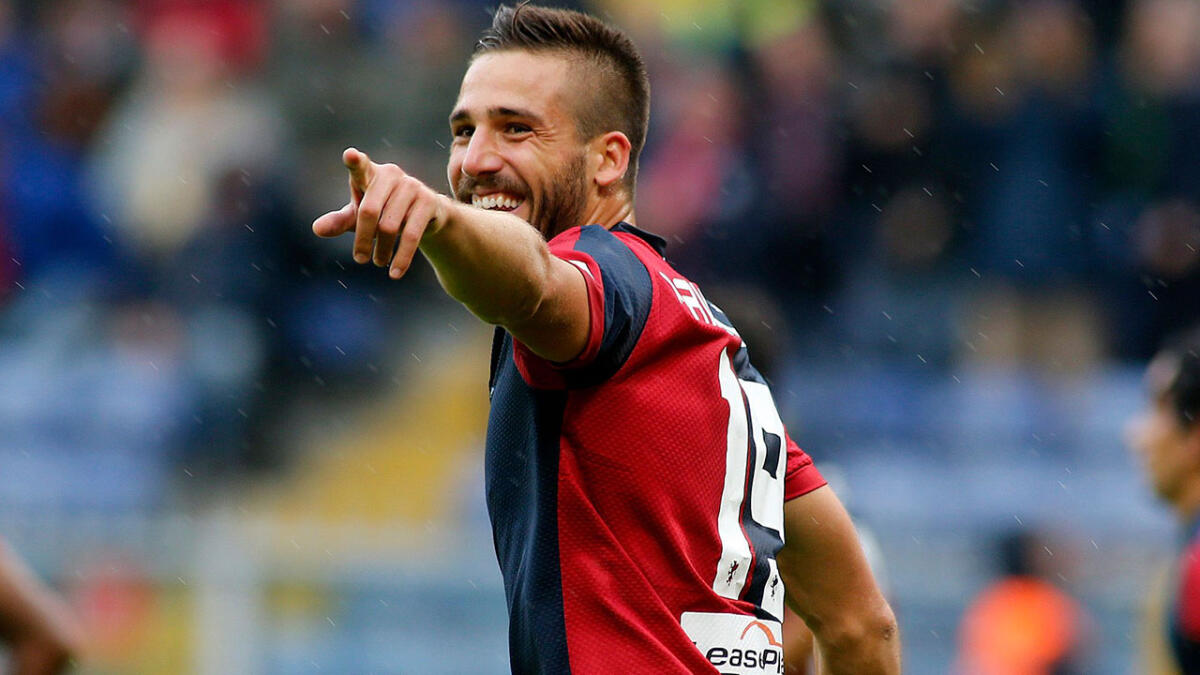 Pavoletti, infortunio al collaterale, salta la Fiorentina e ritorna nel 2017 - 