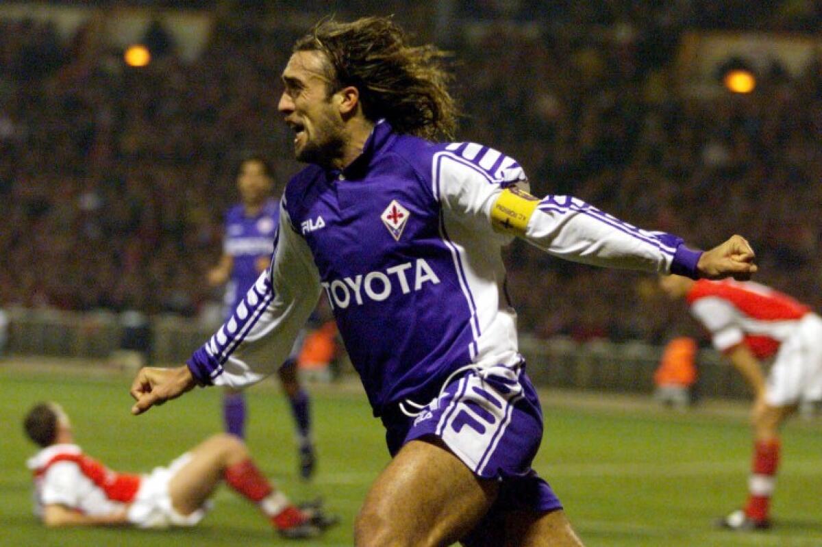 I 3 gol più belli di Batistuta: Londra, Udine e Barcellona - 