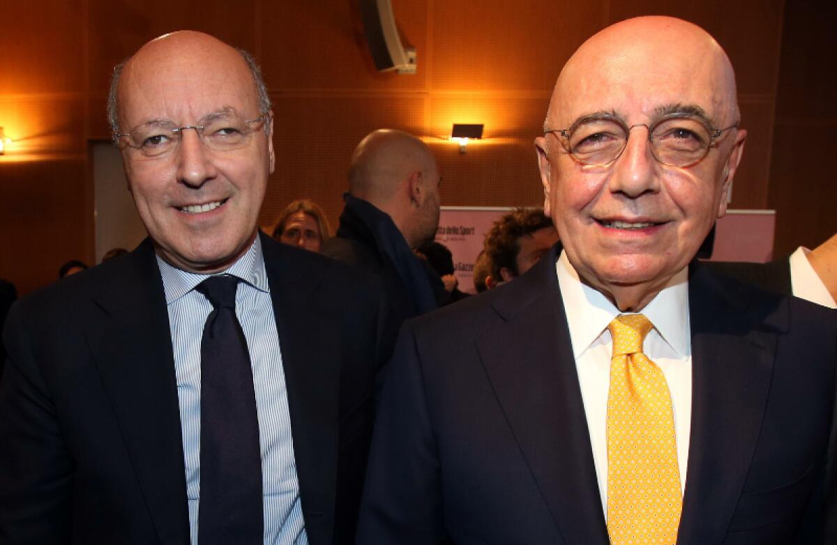 Marotta (Juventus): "Galliani deve essere il prossimo presidente della Lega, è il migliore" - 