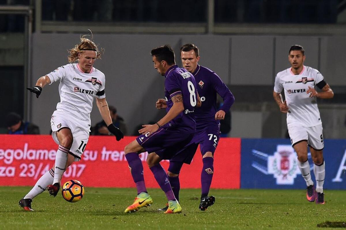 Viola al fotofinish: 2 a 1 al Palermo, Babacar fa esplodere il Franchi - 