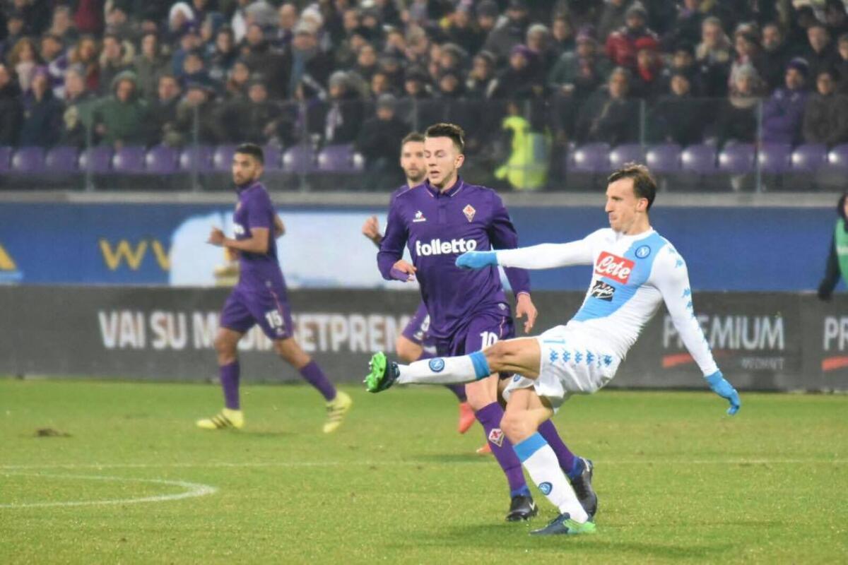 Berna, l'orgoglio e la beffa: al Franchi finisce 3-3 col Napoli - Fiorentina-Napoli, stadio Artemio Franchi, 22/12/2016. Foto by Fiorenzo Sernacchioli, copyright Labaroviola.com