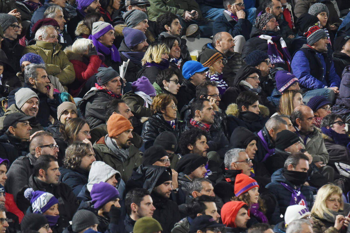 Scandalo Olimpico: tifosi viola denunciati. Cocaina, petardi e un coltello. Un minorenne coinvolto… - Firenze, stadio Artemio Franchi, 12.12.2016, Fiorentina-Sassuolo, Foto Fiorenzo Sernacchioli. Copyright Labaroviola.com