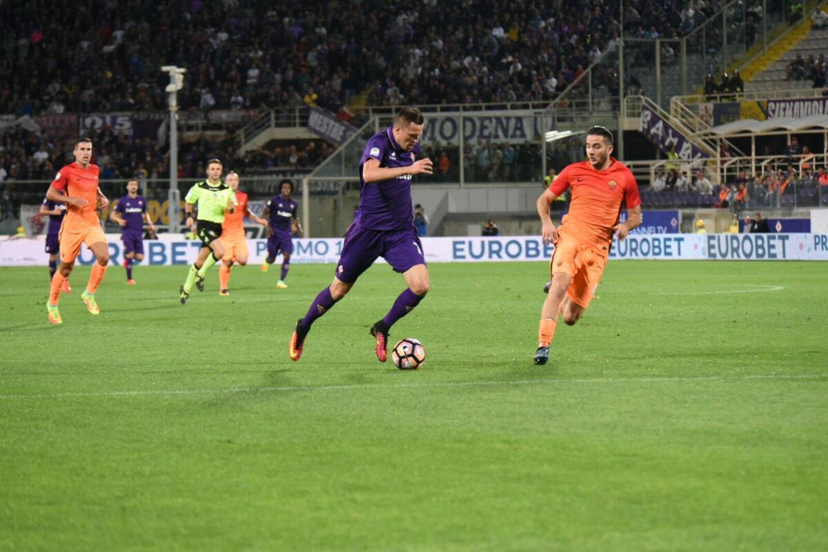 Ilicic non convocato, per il numero 72 un attacco influenzale - Firenze, stadio Artemio Franchi, 19.09.2016, Fiorentina-Roma, Foto Fiorenzo Sernacchioli. Copyright Labaroviola.com