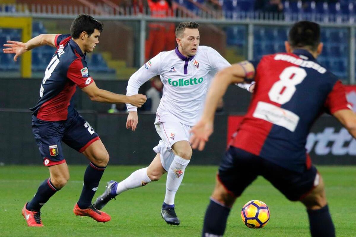 Chance gettata via, Lazovic punisce Sousa: 1 a 0 Genoa - 
