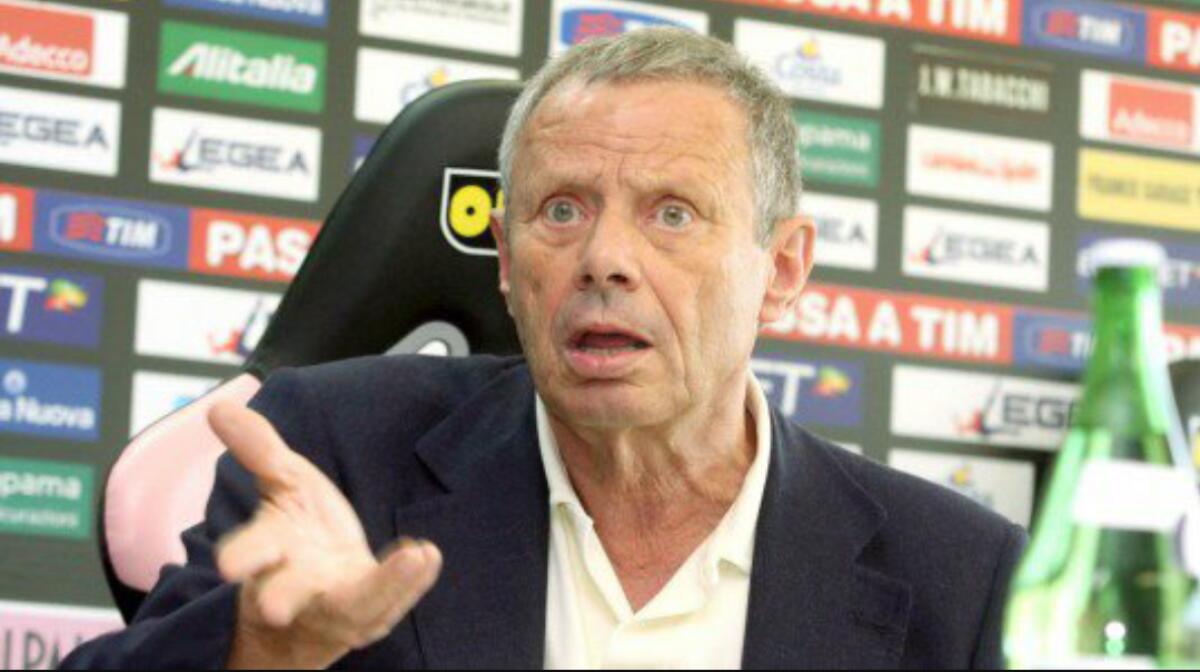 Zamparini: "Derubati a Firenze, la Fiorentina è il potente che nemmeno fa mostrare in tv le immagini" - 