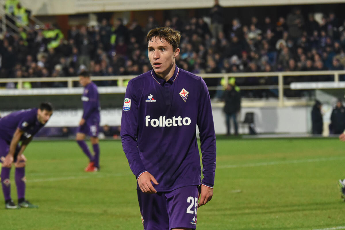 Chiesa: "Voglio iscrivermi all'Università, quando mi sono trovato davanti Tello sono impazzito. Mio padre mi ha detto..." - Firenze, stadio Artemio Franchi, 12.12.2016, Fiorentina-Sassuolo, Foto Fiorenzo Sernacchioli. Copyright Labaroviola.com