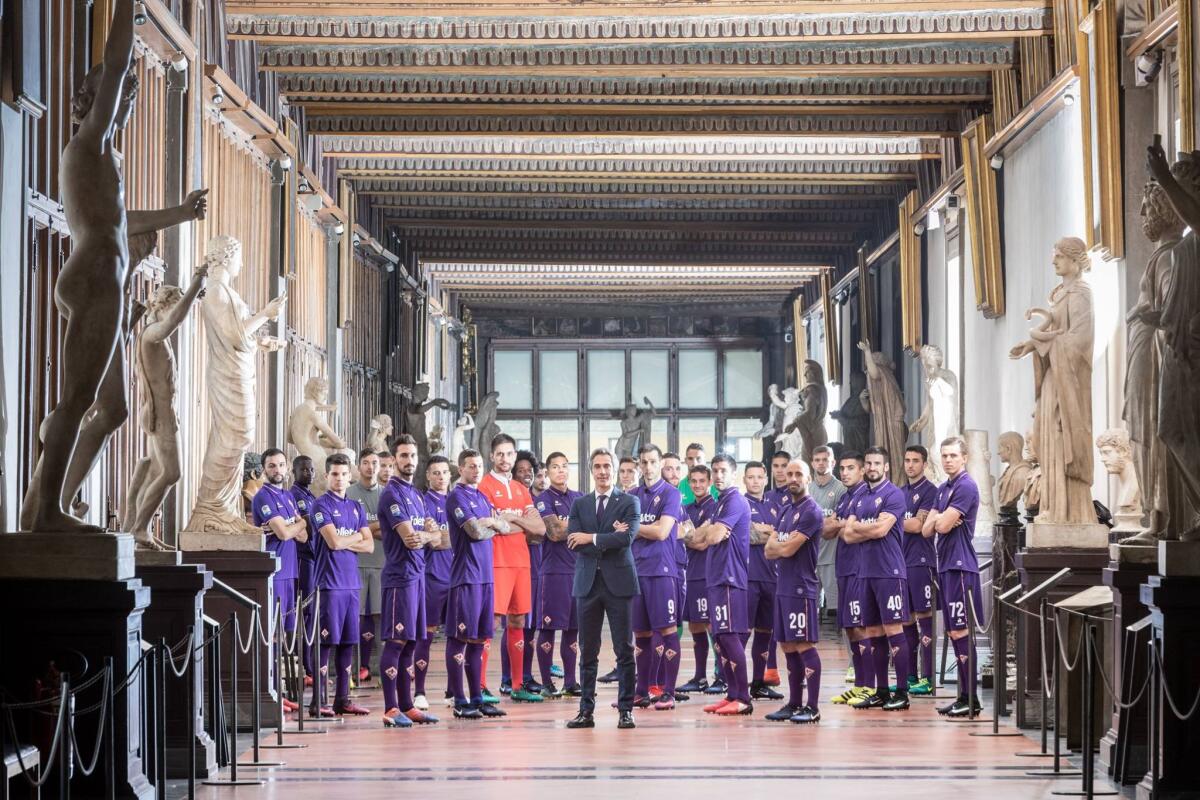 La Fiorentina augura uno splendido 2017 dagli Uffizi - 