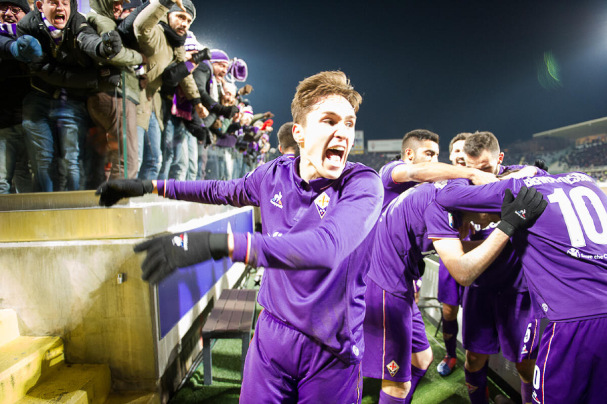 "La maglia viola per me è una seconda pelle. Ho lanciato la maglia ai tifosi perché ci hanno caricato loro" - Firenze, stadio Artemio Franchi, 15.01.2017, Fiorentina-Juventus, Foto Fiorenzo Sernacchioli.