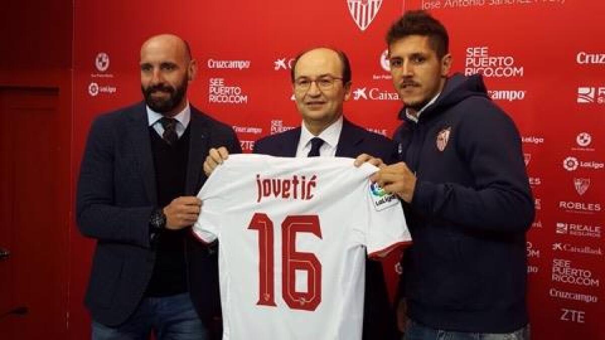 Ufficiale Jovetic al Siviglia: "Per noi un sogno, lo volevamo dal 2006" - 