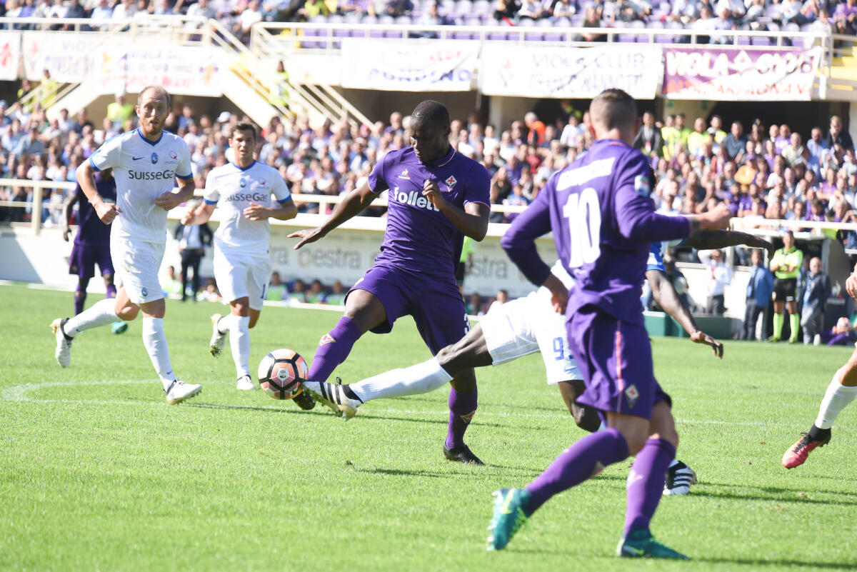 Ag.Babacar: "I numeri di Baba sono impressionanti. Insieme a Kalinic.." - Stadio Artemio Franchi, 16.10.2016, Fiorentina-Atalanta, Foto Firoenzo Sernacchioli, copyright Labaroviola.com