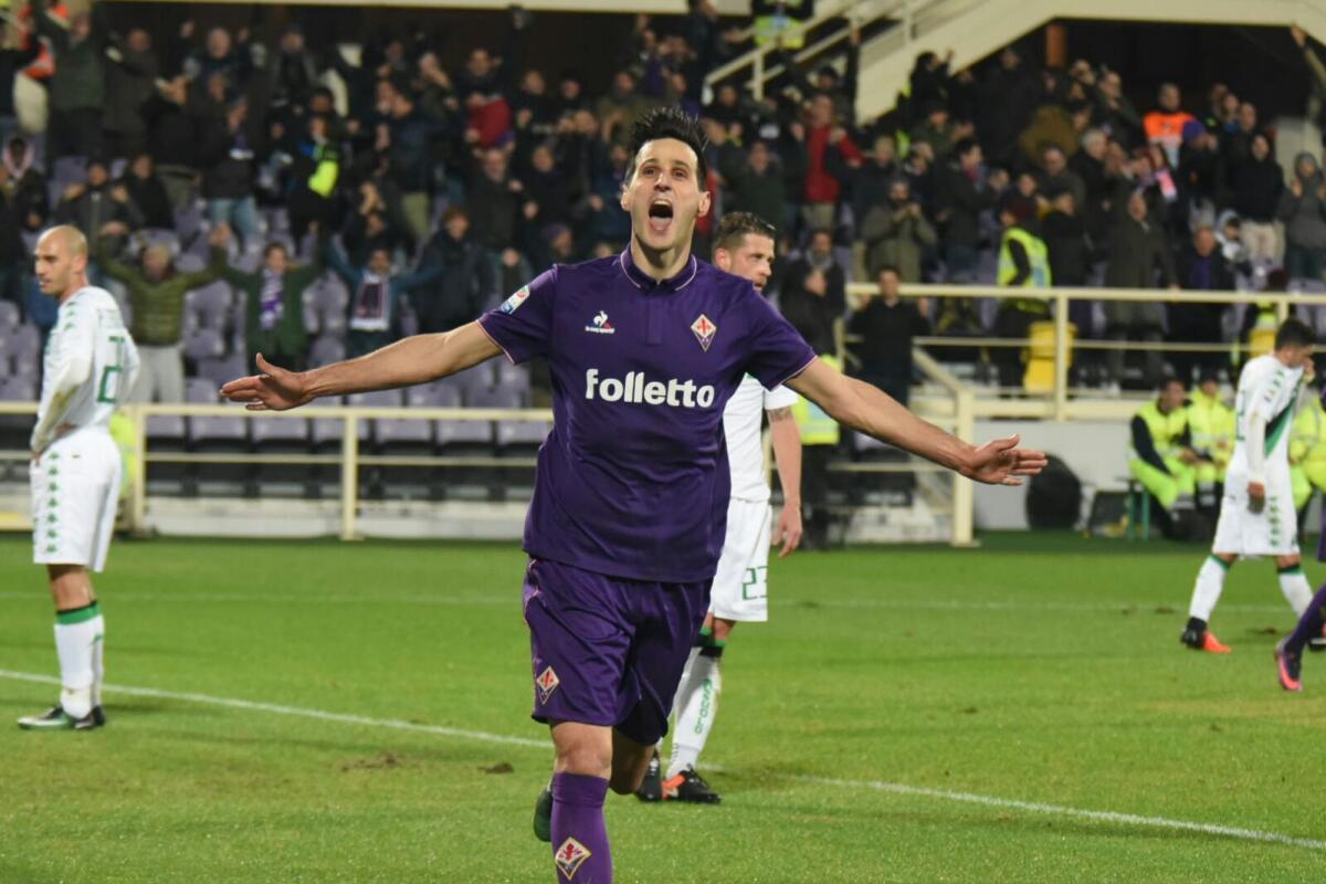 Tuttosport: il Tianjin paga la clausola, Kalinic è ormai "cinese" - Firenze, stadio Artemio Franchi, 12.12.2016, Fiorentina-Sassuolo, Foto Fiorenzo Sernacchioli. Copyright Labaroviola.com