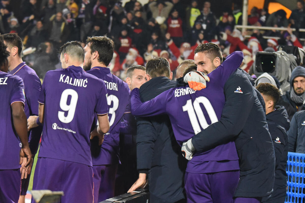 FORM. UFFICIALI: SPORTIELLO SI PRENDE LA PORTA E BERNA SI SIEDE IN PANCHINA... - Firenze, stadio Artemio Franchi, 22.12.2016, Fiorentina-Napoli, Foto Fiorenzo Sernacchioli. Copyright Labaroviola.com