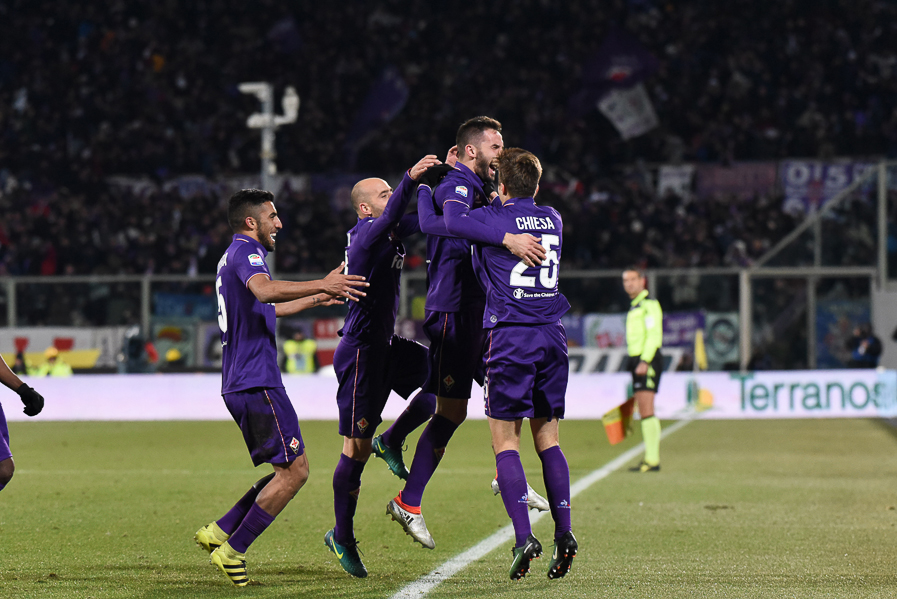Firenze, stadio Artemio Franchi, 15.01.2017, Fiorentina-Juventus, Foto Fiorenzo Sernacchioli. Copyright Labaroviola.com