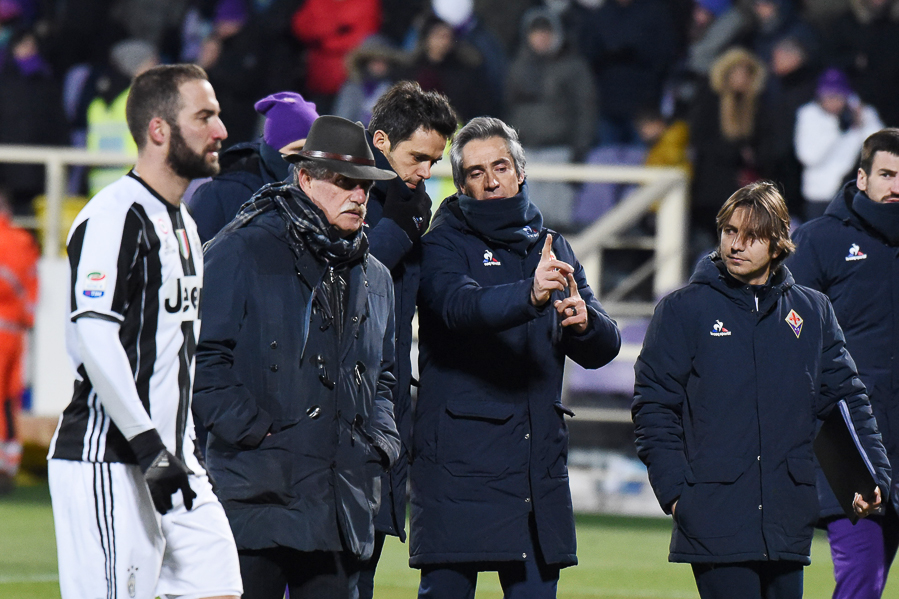 Firenze, stadio Artemio Franchi, 15.01.2017, Fiorentina-Juventus, Foto Fiorenzo Sernacchioli. Copyright Labaroviola.com