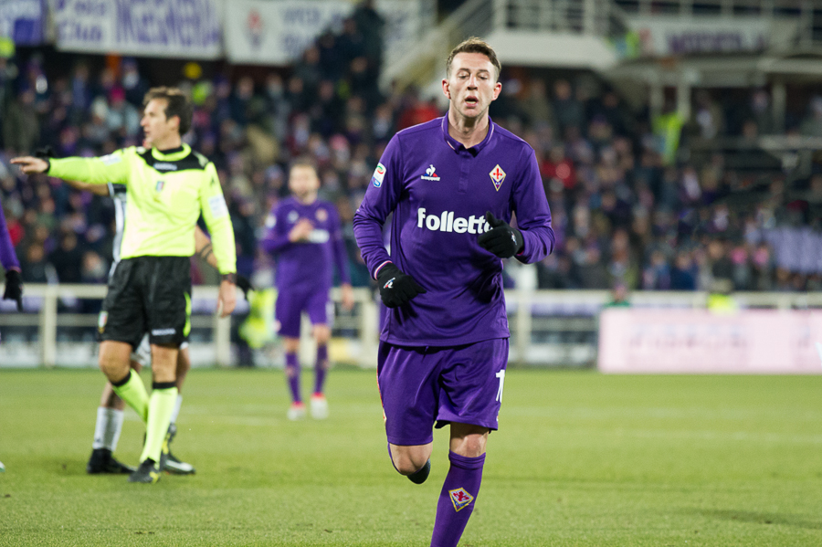 Firenze, stadio Artemio Franchi, 15.01.2017, Fiorentina-Juventus, Foto Fiorenzo Sernacchioli.