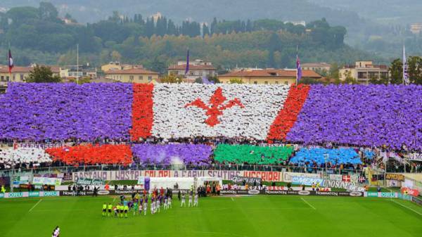 Coreografie contro la Juventus