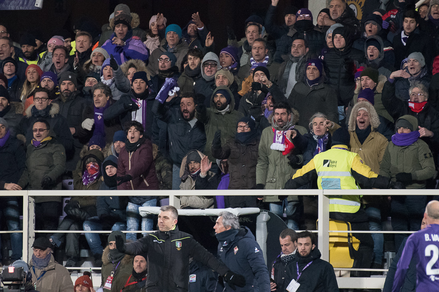 Firenze, stadio Artemio Franchi, 15.01.2017, Fiorentina-Juventus, Foto Fiorenzo Sernacchioli. Copyright Labaroviola.com