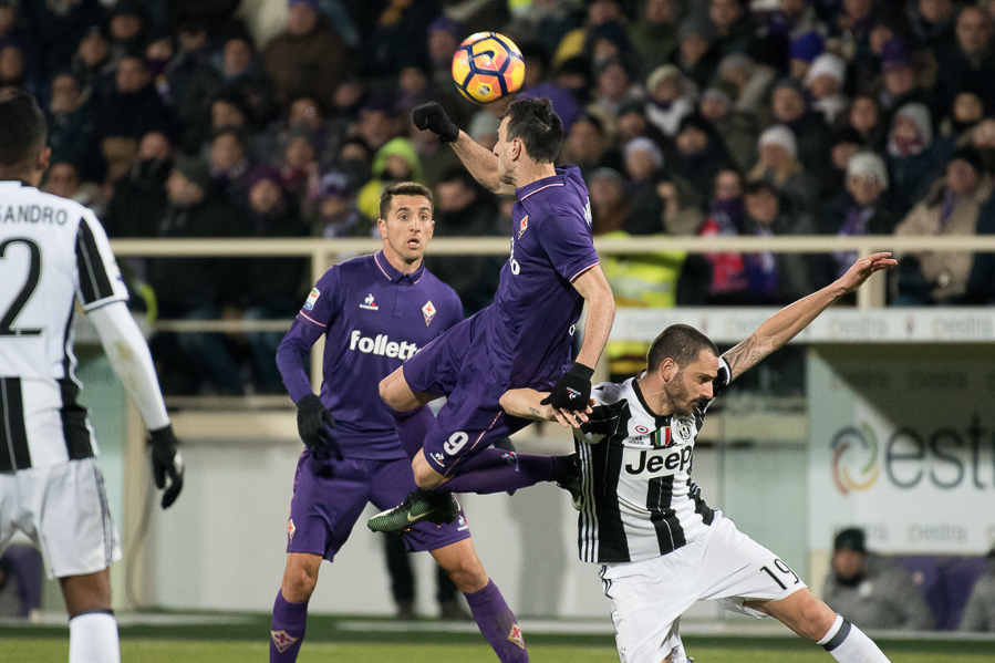 Firenze, stadio Artemio Franchi, 15.01.2017, Fiorentina-Juventus, Foto Fiorenzo Sernacchioli. Copyright Labaroviola.com