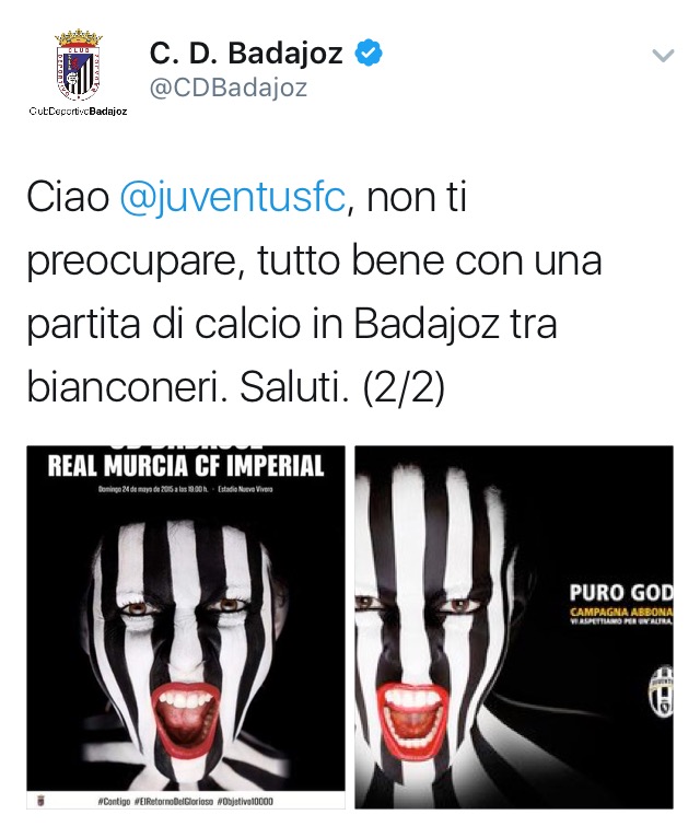 Tweet Badajoz