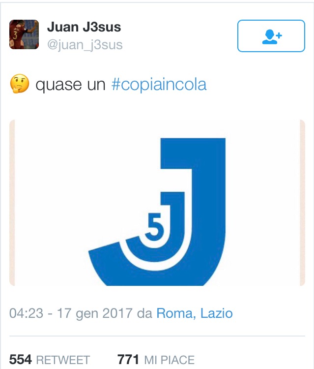 Tweet Juan Jesus