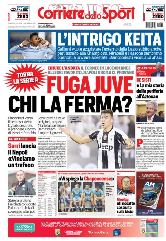 Corriere Dello Sport 07 Gennaio 2017