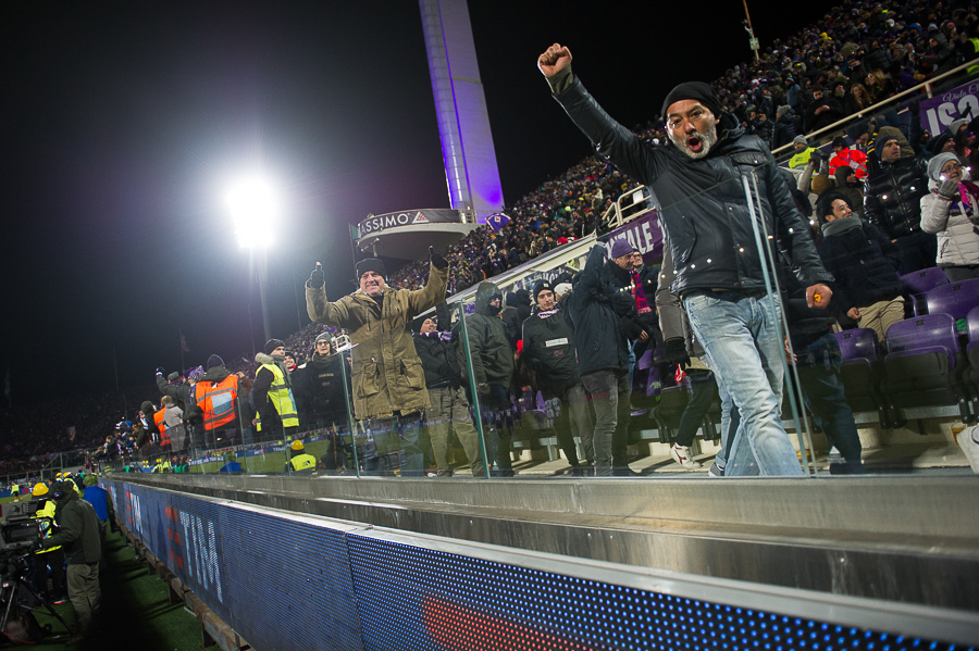 Firenze, stadio Artemio Franchi, 15.01.2017, Fiorentina-Juventus, Foto Fiorenzo Sernacchioli.