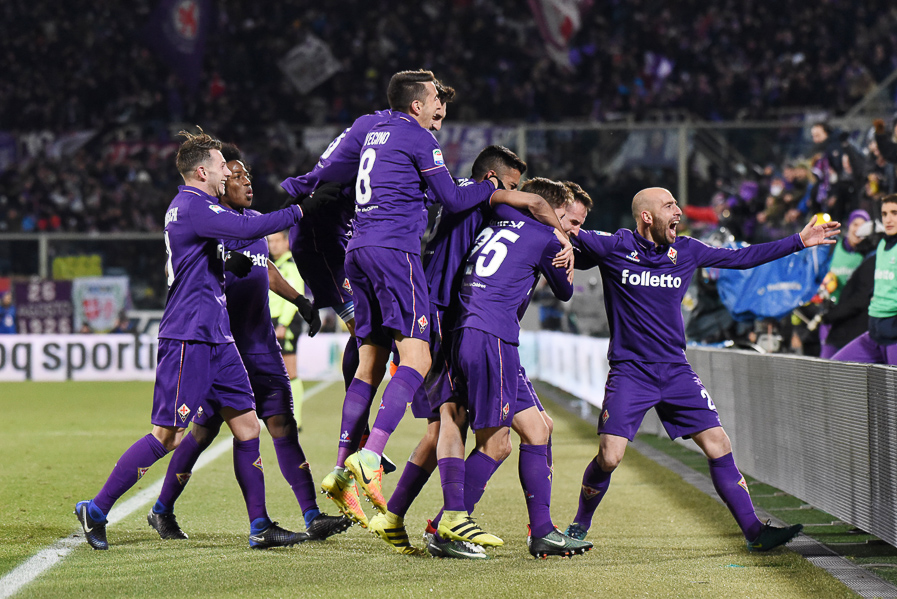 Firenze, stadio Artemio Franchi, 15.01.2017, Fiorentina-Juventus, Foto Fiorenzo Sernacchioli. Copyright Labaroviola.com
