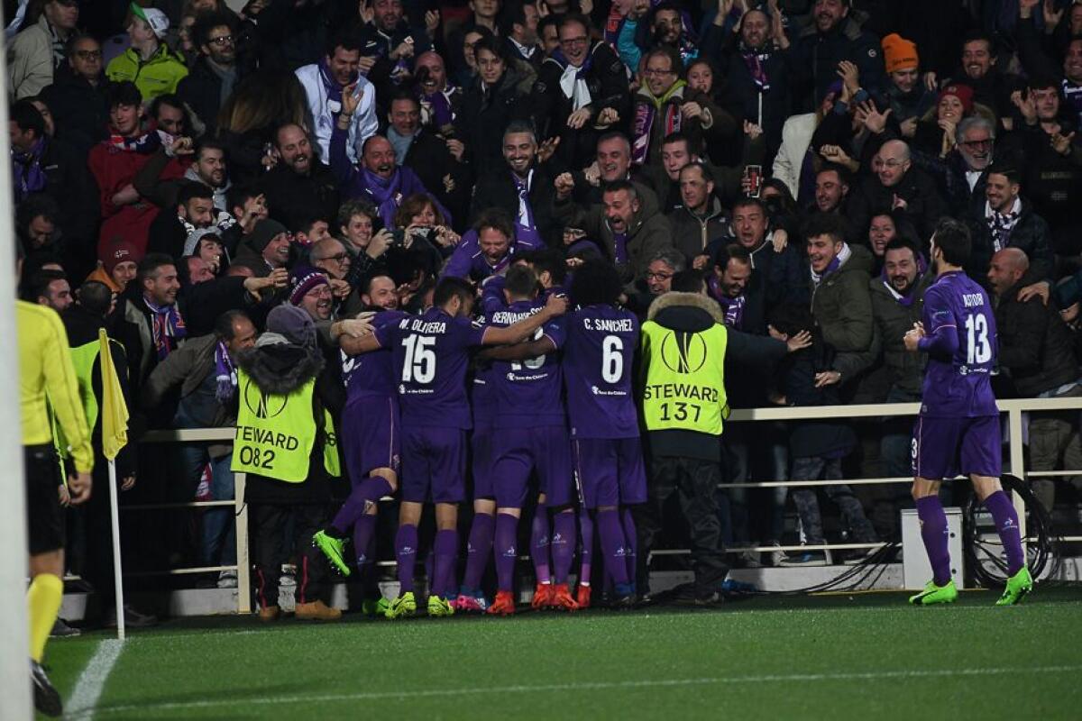 PAGELLE VIOLA: OK BERNARDESCHI E BORJA. MA GLI ALTRI... - Firenze, stadio Artemio Franchi, 23.02.2017, Fiorentina-Borussia, Foto Fiorenzo Sernacchioli. Copyright Labaroviola.com