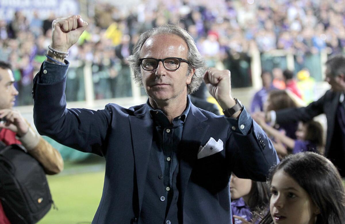 Della Valle alla squadra: "Grande impresa contro il Borussia" poi ha parlato anche con Bernardeschi - 