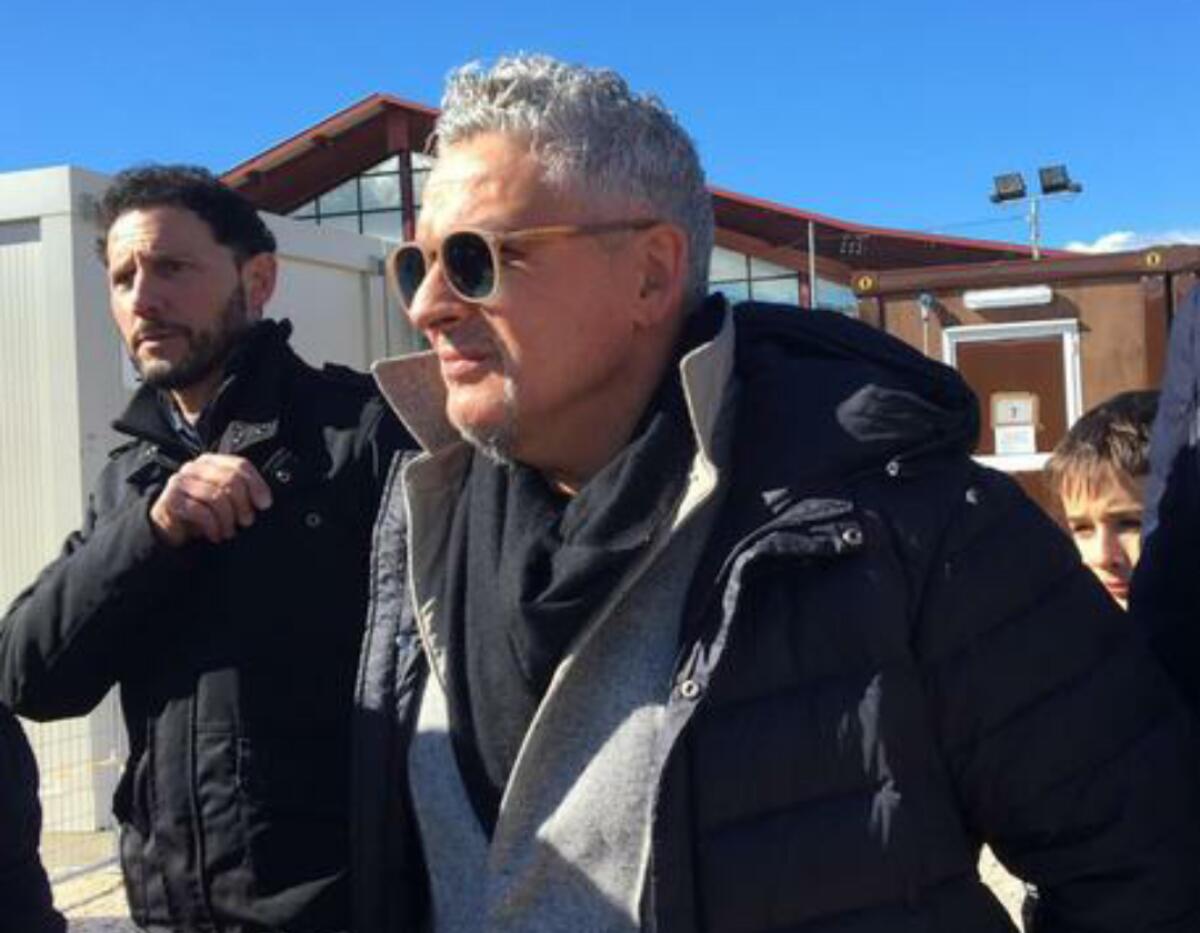 Baggio festeggia i suoi 50 anni tra i terremotati ad Amatrice: "Certe cose bisognerebbe vederle da vicino" - 