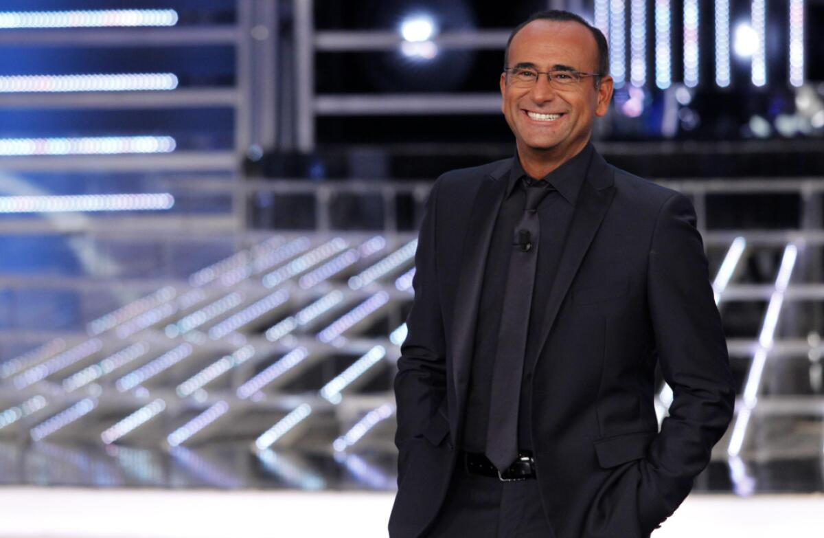 Carlo Conti: "Che sofferenza condurre mentre la Roma ci faceva gol. Chiesa fenomeno come Gabbani" - 