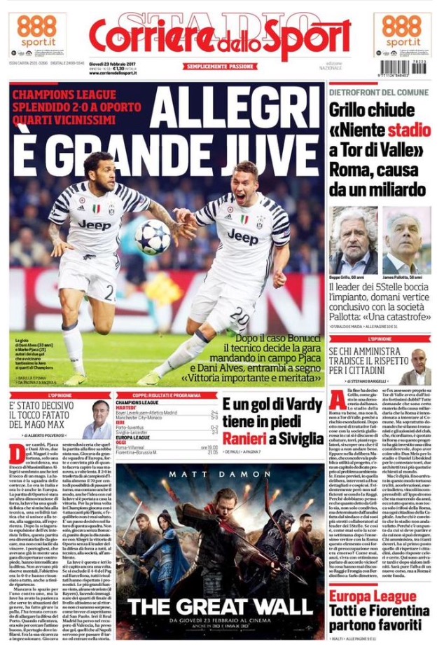 Corriere Dello Sport 23 Febbraio 2017