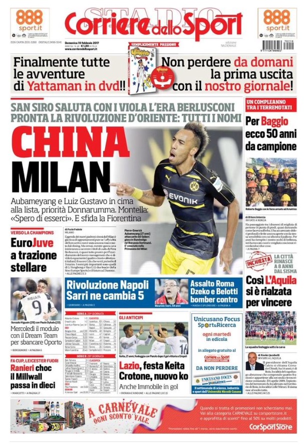 Corriere Dello Sport 19 Febbraio 2017