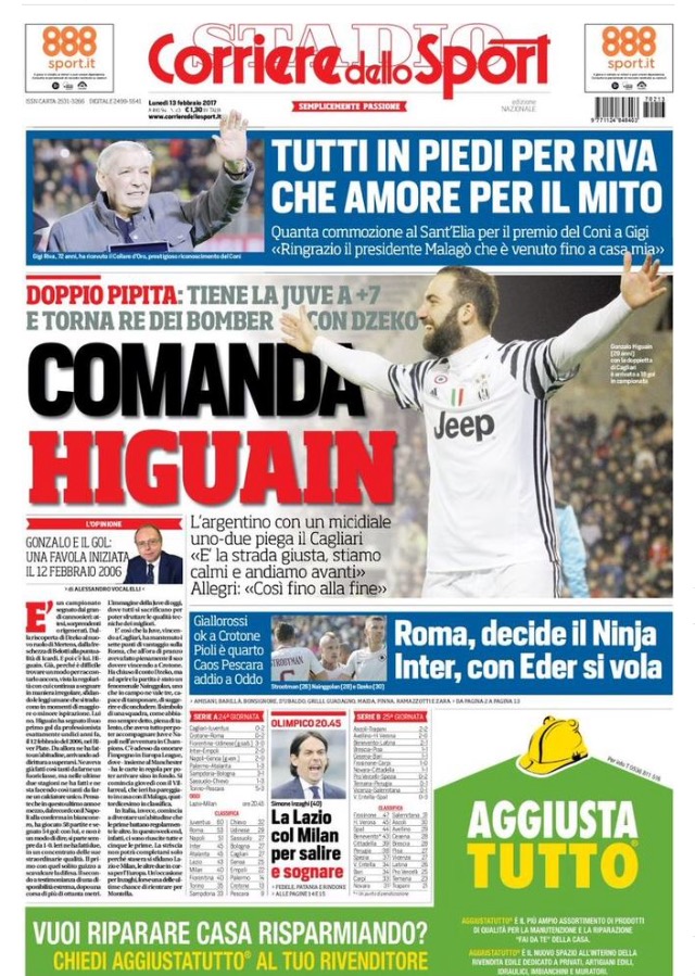 Corriere Dello Sport - 13 Febbraio 2017
