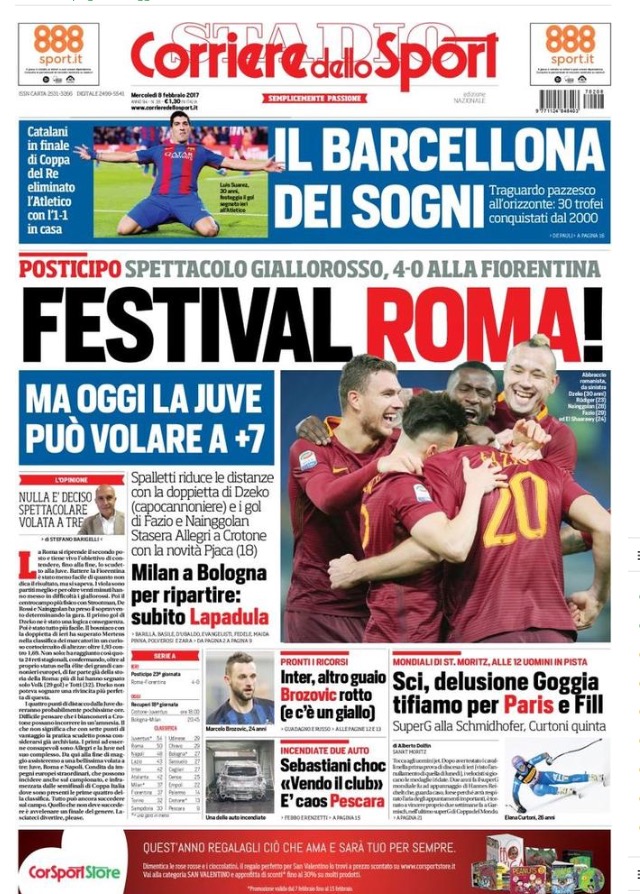 Corriere Dello Sport 8 Febbraio 2017